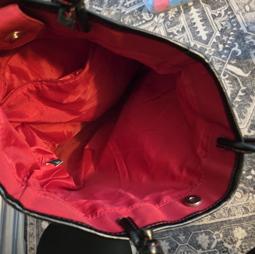 Ed Hardy Y2k Red Tote - Picture 9 of 11